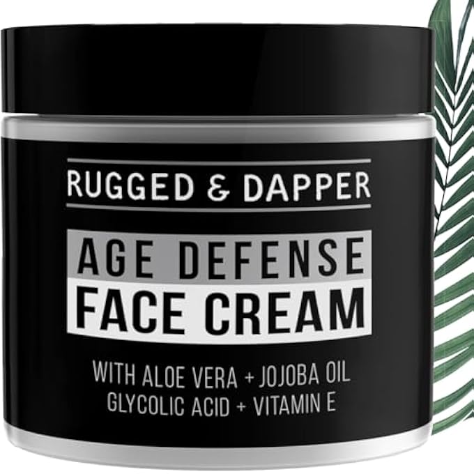 RUGGED & DAPPER FACE CREAM FOR MEN, ANTI-AGEING DAY AND NIGHT CREAM, 60ML - Image 1